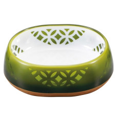 CattyMan Japanese Art Designed миска для кошек и собак, 250 мл, зеленый
