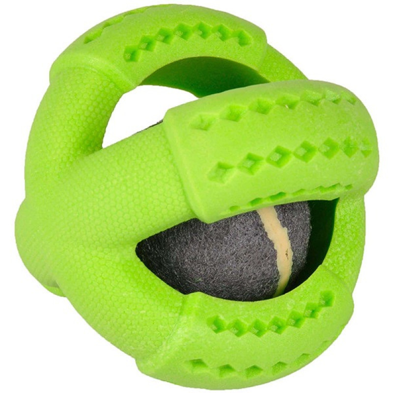 Flamingo Foam Dina Tennis игрушка для собак, 11 см