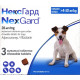 NexGard (Нексгард) Boehringer Ingelheim таблетки від бліх та кліщів для собак вагою від 4 до 10 кг, 3 шт - фото 1