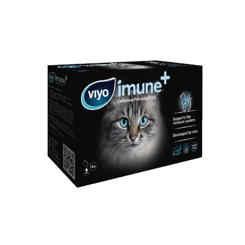 Viyo Imune+ (Вийо иммун+) пробиотический напиток для поддержания иммунитета у кошек, 14 саше по 30 мл