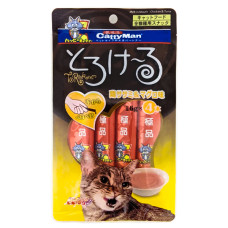 CattyMan Chicken & Tuna ласощі для котів з куркою та тунцем, 4 шт х 16 гр
