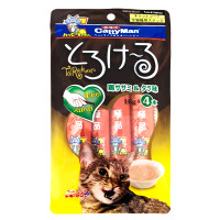 CattyMan Tuna & Salmon рідкі ласощі для котів з тунцем та лососем, 4 шт х 16 гр