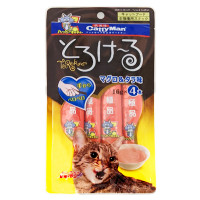 CattyMan Tuna & Codfish жидкое лакомство для кошек с тунцом и треской, 4 шт х 16 гр