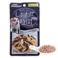CattyMan Tuna Chicken Bonito влажный корм с курицей, тунец и макрелью для котов 55 гр