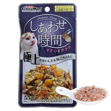 CattyMan Tuna Bonito Scallop вологий корм з тунцем, макрелью та гребінцем для котів 55 гр