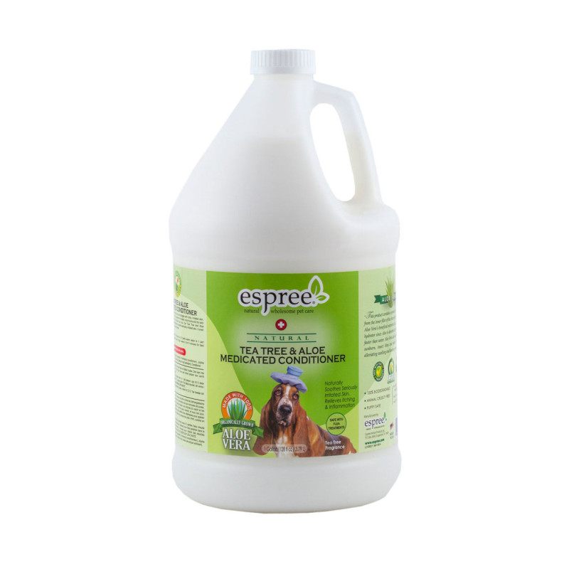 Espree Tea Tree & Aloe Conditioner терапевтичний кондиціонер для собак з олією чайного дерева, 3.79 л