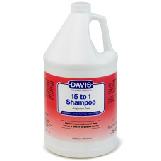 Davis 15 to 1 Shampoo Fragrance-Free шампунь для собак и кошек, 3.79 л