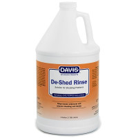 Davis De-Shed Rinse кондиціонер для полегшення линяння у собак та котів, 3.79 л