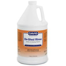 Davis De-Shed Rinse кондиціонер для полегшення линяння у собак та котів, 3.79 л