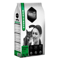 Amity Sterilized Chicken сухой корм с курицей для стерилизованных котов 10 кг