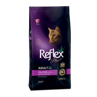 Reflex Plus Cat Adult Gourmet Chicken сухий корм з куркою для котів, 15 кг