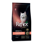 Reflex Plus Cat Adult Hairball & Indoor Salmon сухий корм для виведення шерсті у котів, 1.5 кг
