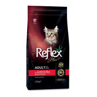 Reflex Plus Cat Adult Lamb & Rice сухий корм з ягнятком для котів, 1.5 кг