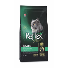Reflex Plus Cat Adult Urinary сухой корм для профилактики заболеваний мочеполовой системы у котов, 1.5 кг