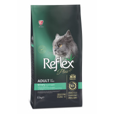 Reflex Plus Cat Adult Urinary сухий корм для профілактики захворювань сечостатевої системи у котів, 15 кг
