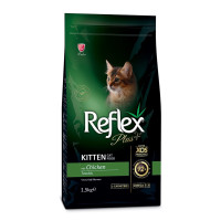 Reflex Plus Kitten Chicken сухий корм з куркою для кошенят, 1.5 кг