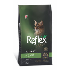 Reflex Plus Kitten Chicken сухий корм з куркою для кошенят, 8 кг