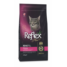 Reflex Plus Cat Adult Choosy Salmon сухий корм з лососем для вибагливих котів, 1.5 кг