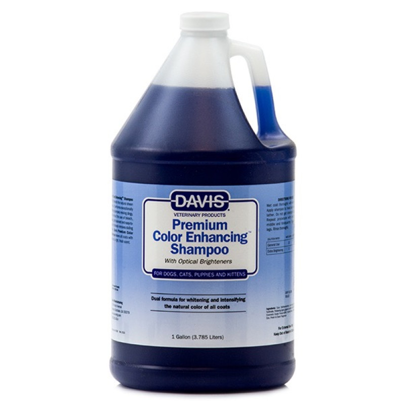 Davis Premium Color Enhancing шампунь для усиления цвета шерсти у собак и кошек, 3.79 л