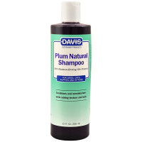 Davis Plum Natural шампунь з протеїнами шовку для собак та котів, 355 мл