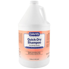 Davis Quick-Dry Shampoo шампунь для регулярной очистки шерсти у собак и кошек, 3.79 л