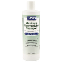 Davis Maximum Chlorhexidine Shampoo шампунь для лікування дерматологічних захворювань у собак і котів, 355 мл