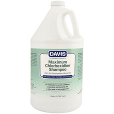 Davis Maximum Chlorhexidine Shampoo шампунь для лечения дерматологических заболеваний у собак и кошек, 3.79 л