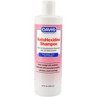 Davis KetoHexidine Shampoo шампунь противогрибковый для собак, кошек и лошадей, 355 мл