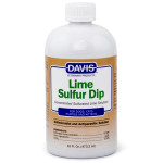 Davis Lime Sulfur Dip средство для борьбы с чесоточными клещами, лишаем, демодекозом, 473 мл
