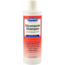 Davis Miconazole Shampoo шампунь противогрибковый для собак и кошек, 355 мл