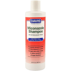 Davis Miconazole Shampoo шампунь протигрибковий для собак та котів, 355 мл