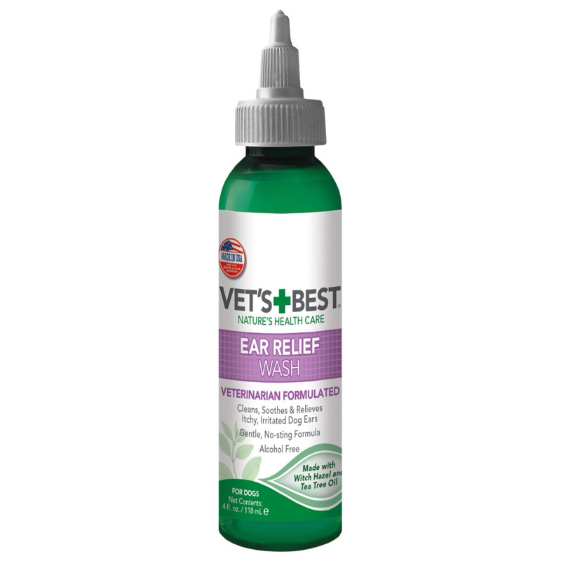 Vet's Best Ear Relief Wash лосьйон для вух собак, 118 мл