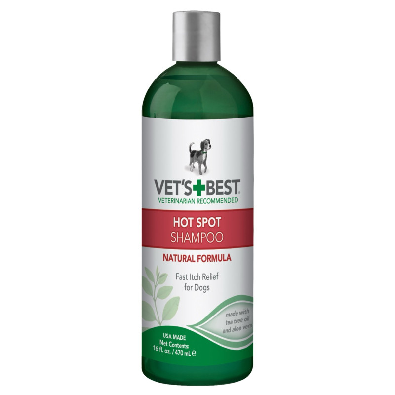 Vet's Best Hot Spot Shampoo шампунь проти свербіння і подразнень для собак, 470 мл