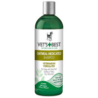 Vet's Best Oatmeal Medicated Shampoo шампунь для собак з сухою шкірою, 470 мл