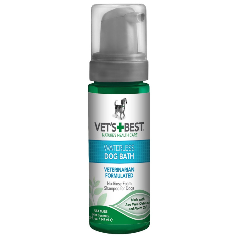 Vet's Best Waterless Dog Bath шампунь без води для собак, 147 мл