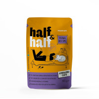 Half&Half Sterilized Cats влажный корм с тунцом для стерилизованных котов 100 гр