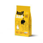 Half&Half Adult Cats сухой корм с говядиной для котов 2 кг