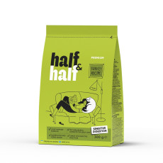 Half&Half Sensitive Digestion Cats сухий корм з індичкою для котів з чутливим травленням 300 гр