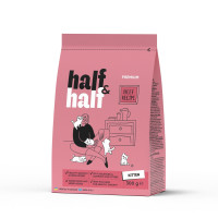 Half&Half Kitten сухой корм с говядиной для котят 300 гр