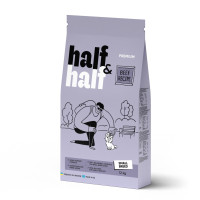 Half&Half Adult Dogs Small Breed сухой корм с говядиной для взрослых собак малых пород 12 кг