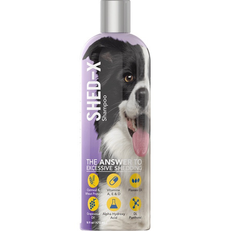 SynergyLabs Shed-X Shampoo шампунь против линьки у собак, 473 мл