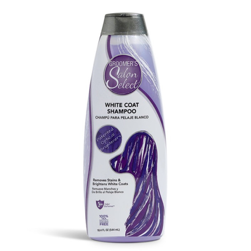 SynergyLabs Groomer's Salon Select White Coat Shampoo шампунь для тварин з білою шерстю, 544 мл