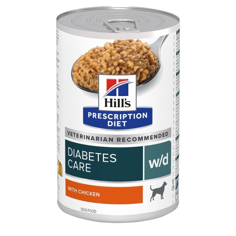 Hill’s PD W/D Diabetes Care влажный корм для собак с диабетом, 370 гр