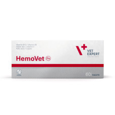 VetExpert HemoVet добавка із залізом для собак з анемією 60 табл