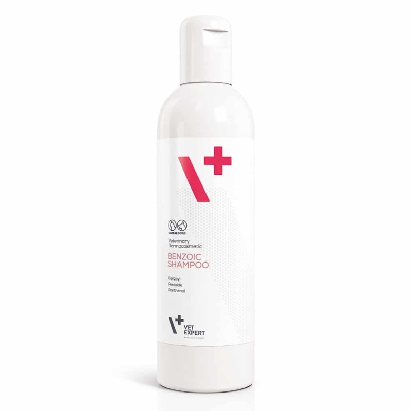 VetExpert Benzoic Shampoo шампунь для кошек и собак с жирной кожей, 250 мл