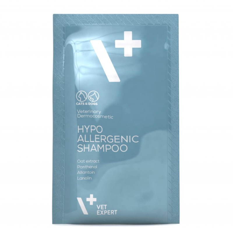 VetExpert Hypoallergenic Shampoo гипоаллергенный шампунь для кошек и собак, 20 саше