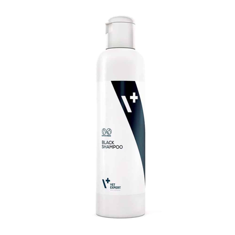 VetExpert Black Shampoo шампунь для кошек и собак с темной окраской шерсти, 250 мл