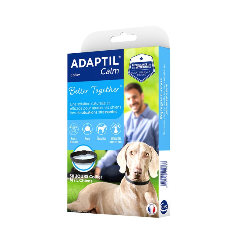 Ceva Adaptil нашийник для зняття стресу у собак середніх та великих порід