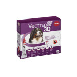 Ceva Vectra 3D капли от блох и клещей для собак весом от 40 до 60 кг
