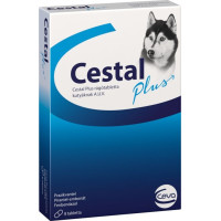 Cestal Plus (Цестал Плюс) таблетки от глистов для собак, 8 табл